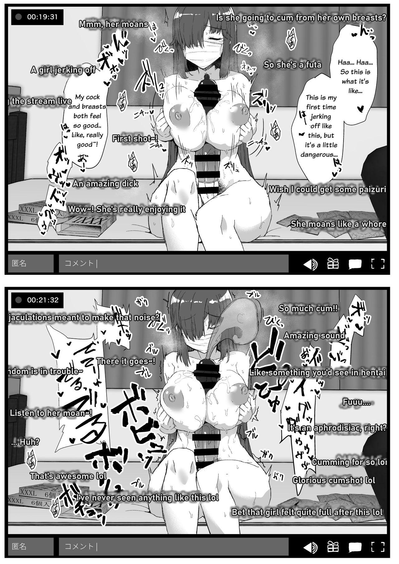 Snatch Futa Musume ni Itazura Shicha Ikemasen | Don't mess with futa girls - Masturbation stream - Original Striptease - Page 8