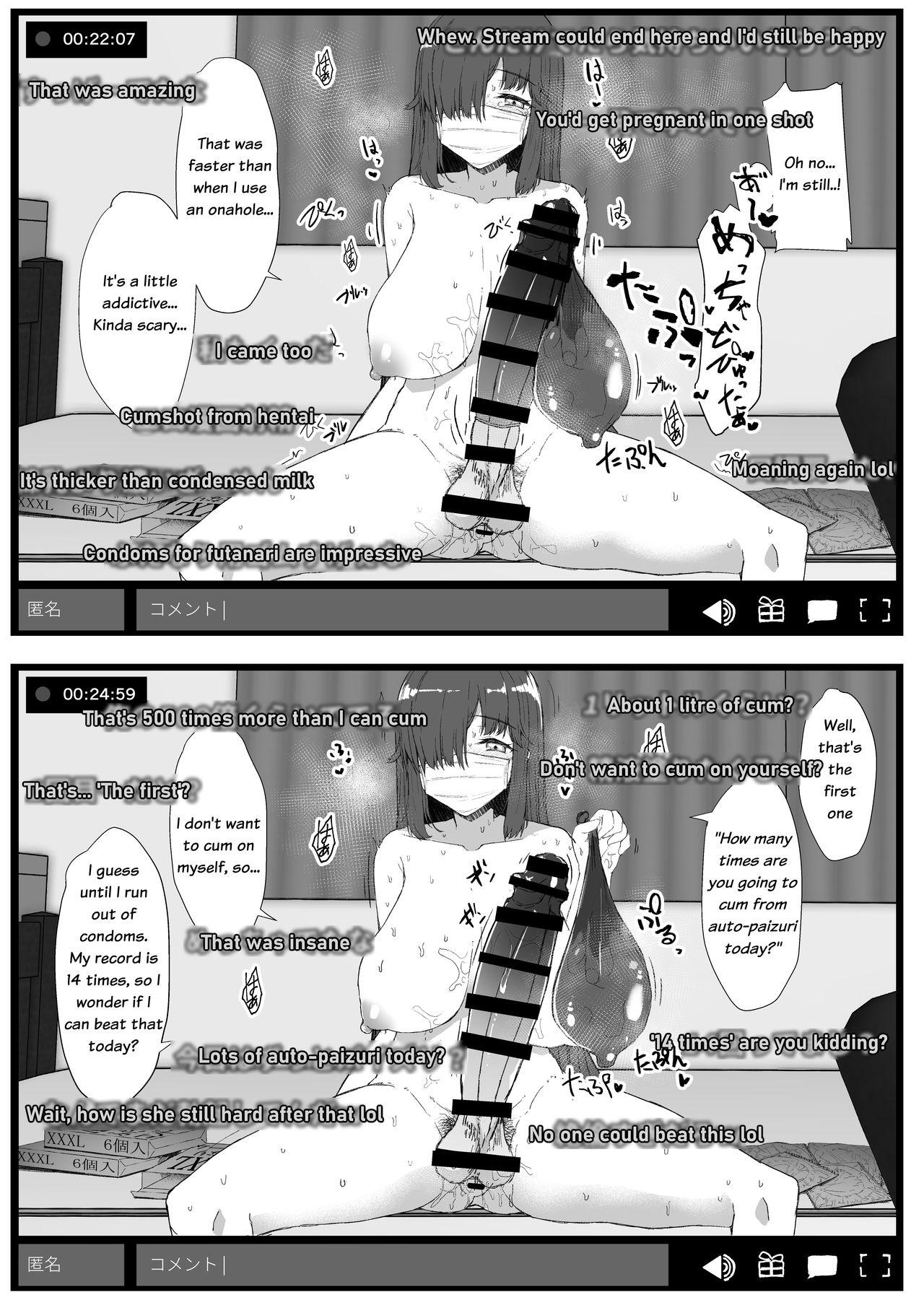 Spying Futa Musume ni Itazura Shicha Ikemasen | Don't mess with futa girls - Masturbation stream - Original Roleplay - Page 9