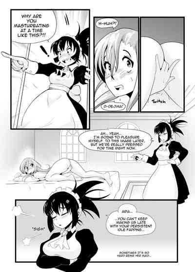 RulerTube I Was Caught Masturbating By My Maid And She Locked Me In A Chastity Belt! Seitokai Yakuindomo Eros 3