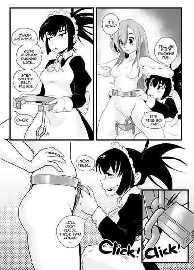 RulerTube I Was Caught Masturbating By My Maid And She Locked Me In A Chastity Belt! Seitokai Yakuindomo Eros 5