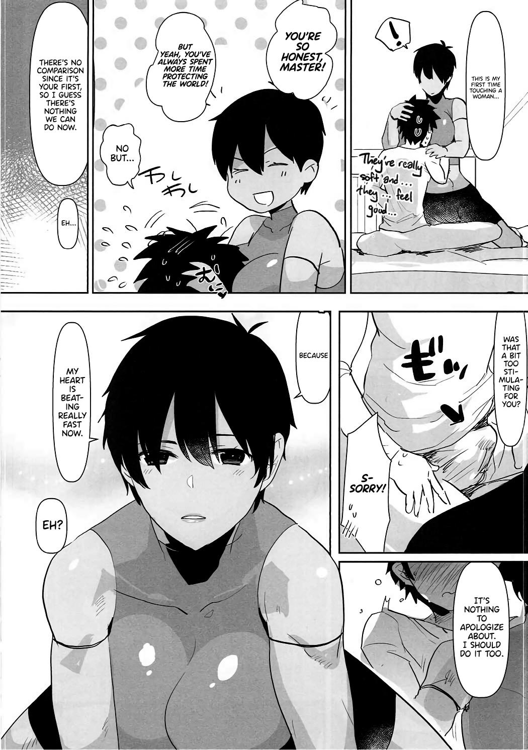 Mother fuck TS Shita Eiyuu ni Fudeoroshi Shitemorau Hon | A Story About Giving a TS'd Servant His First. - Fate grand order Punheta - Page 7