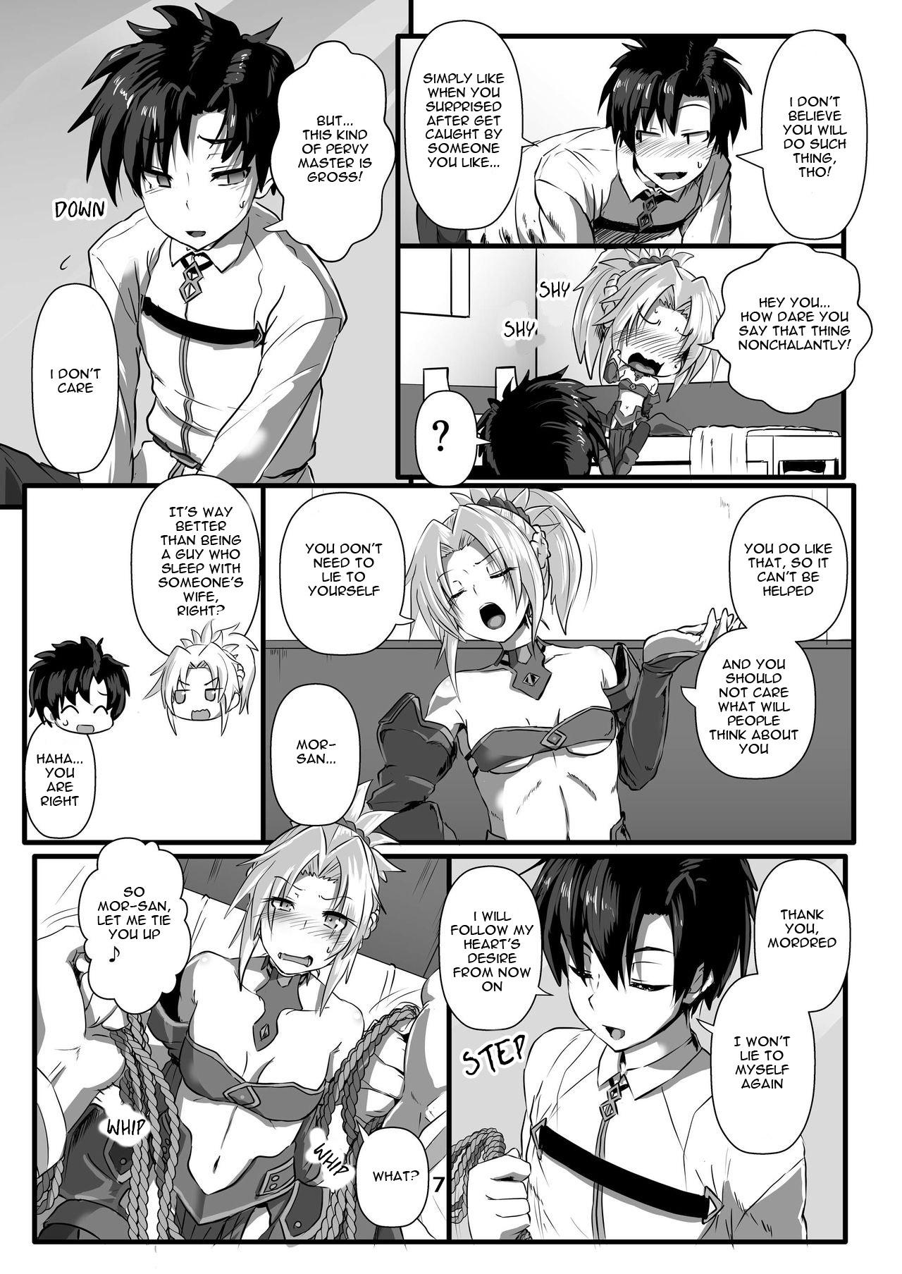 Kiss Mor-san Shibarasete!! - Fate grand order Tetas - Page 6