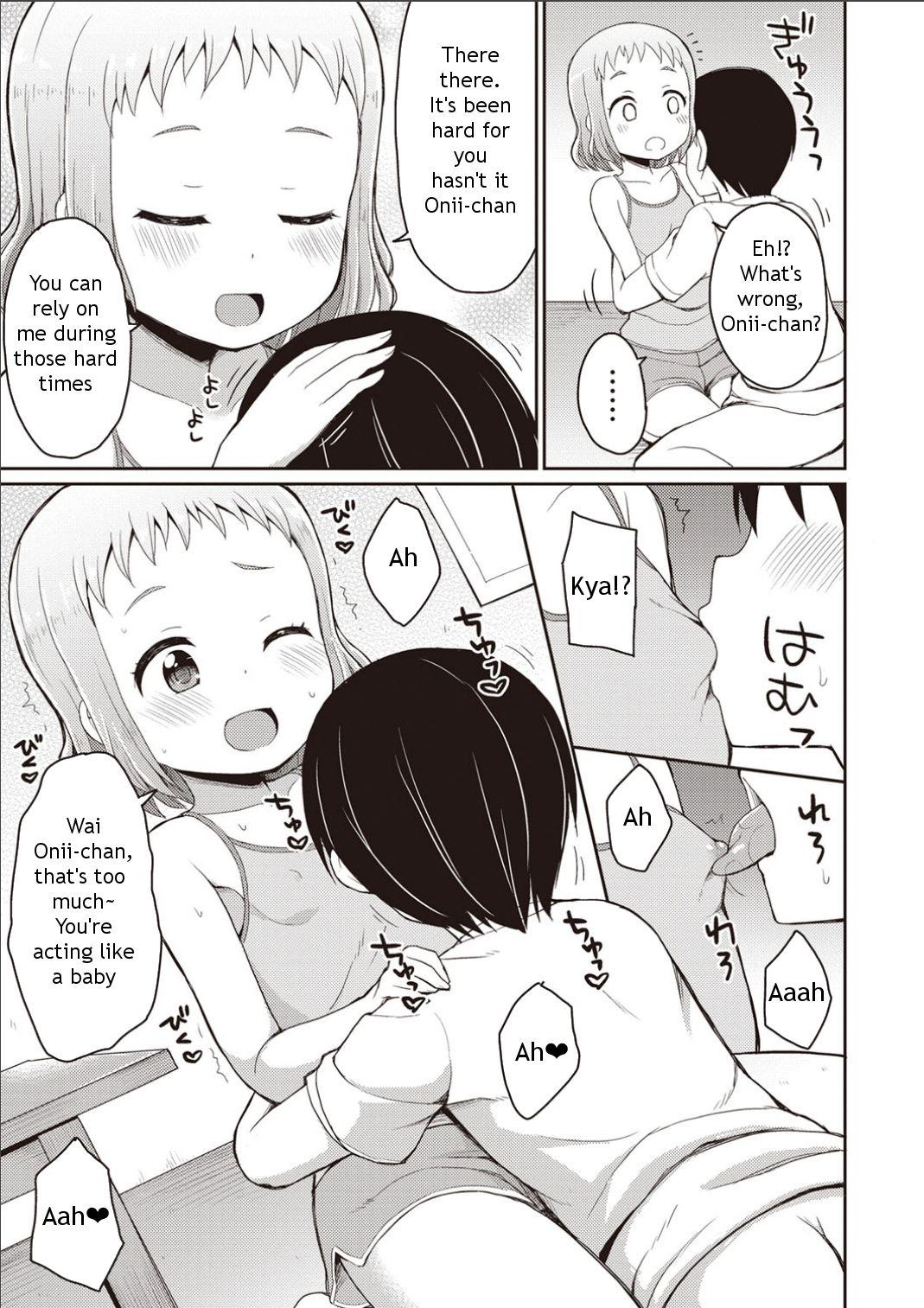 Tetona Onii-chan Hina no Oppai de Genki Dashite♪ - Original Throat Fuck - Page 6