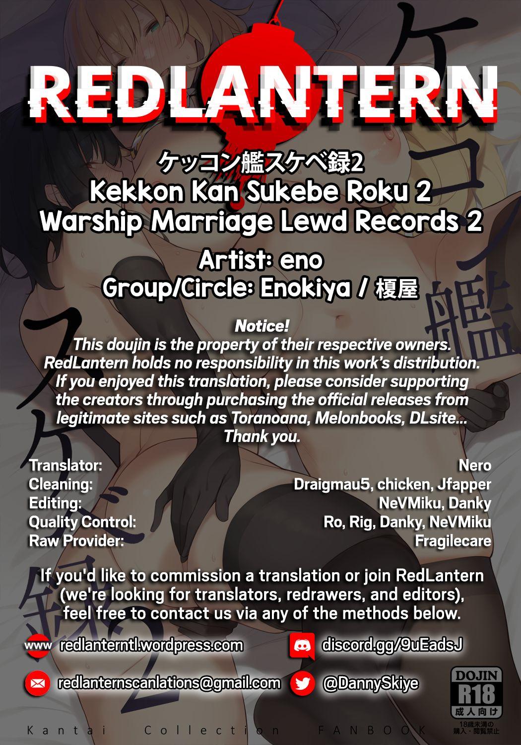 Gay Fucking Kekkon Kan Sukebe Roku 2 | Warship Marriage Lewd Records 2 - Kantai collection Italiano - Page 25