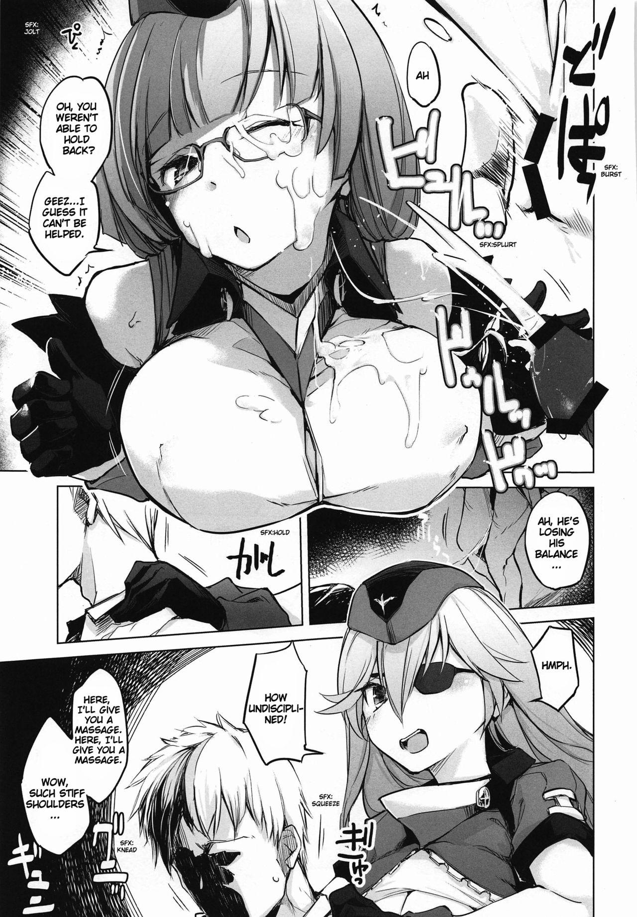 Hand Insufficient main force to shoot ! Iron-Blood Battleship and Battle Cruiser Summary Book - Azur lane French Porn - Page 6
