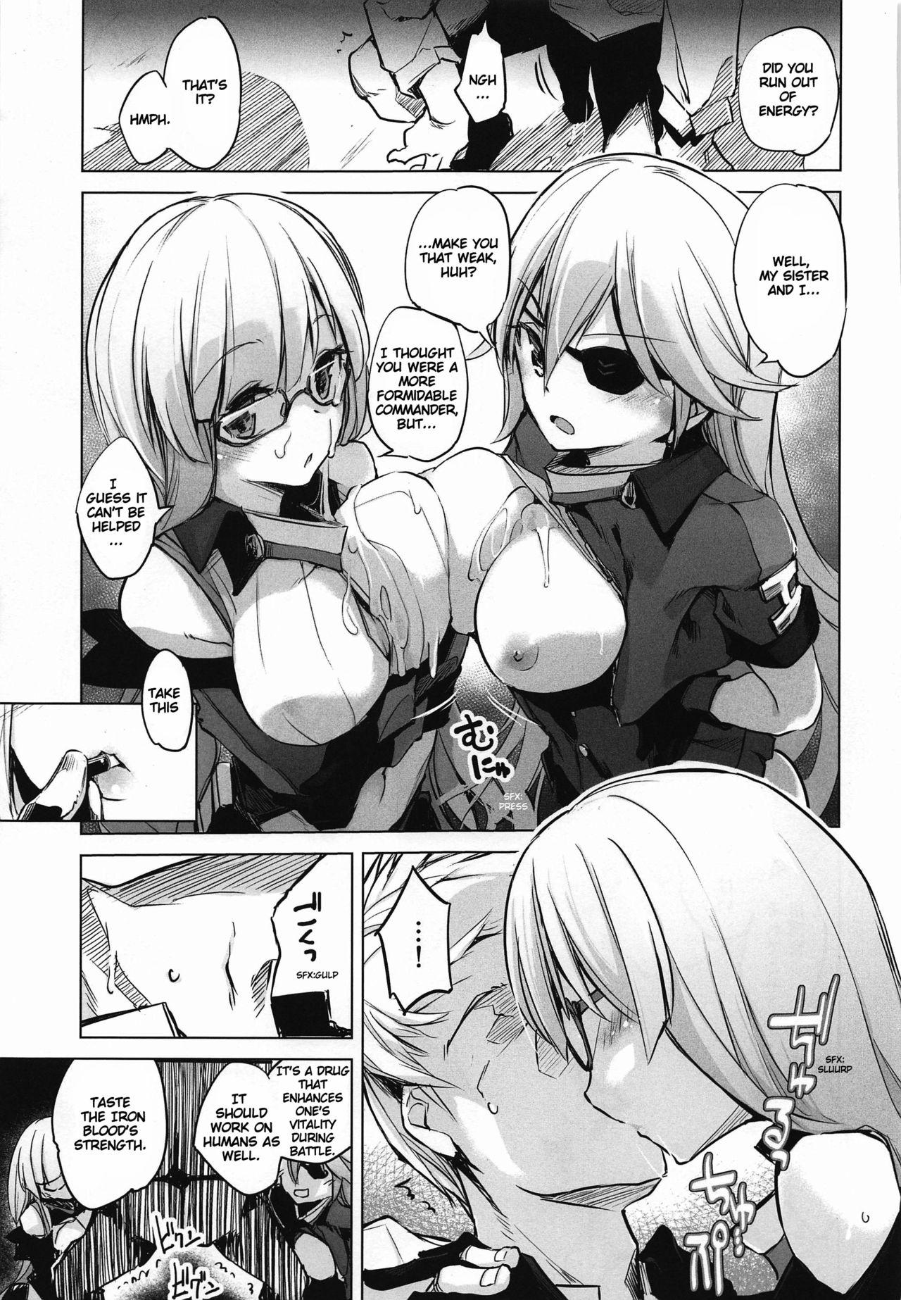 Hand Insufficient main force to shoot ! Iron-Blood Battleship and Battle Cruiser Summary Book - Azur lane French Porn - Page 8