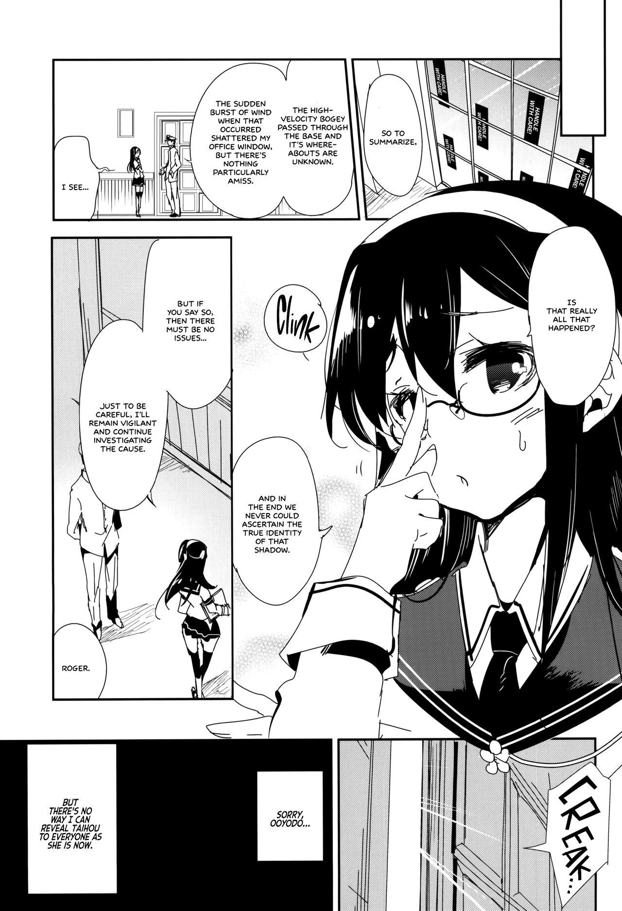 Porn Taihou ga Shinkai Seikan ni Ochitara - Kantai collection Dick Sucking - Page 8