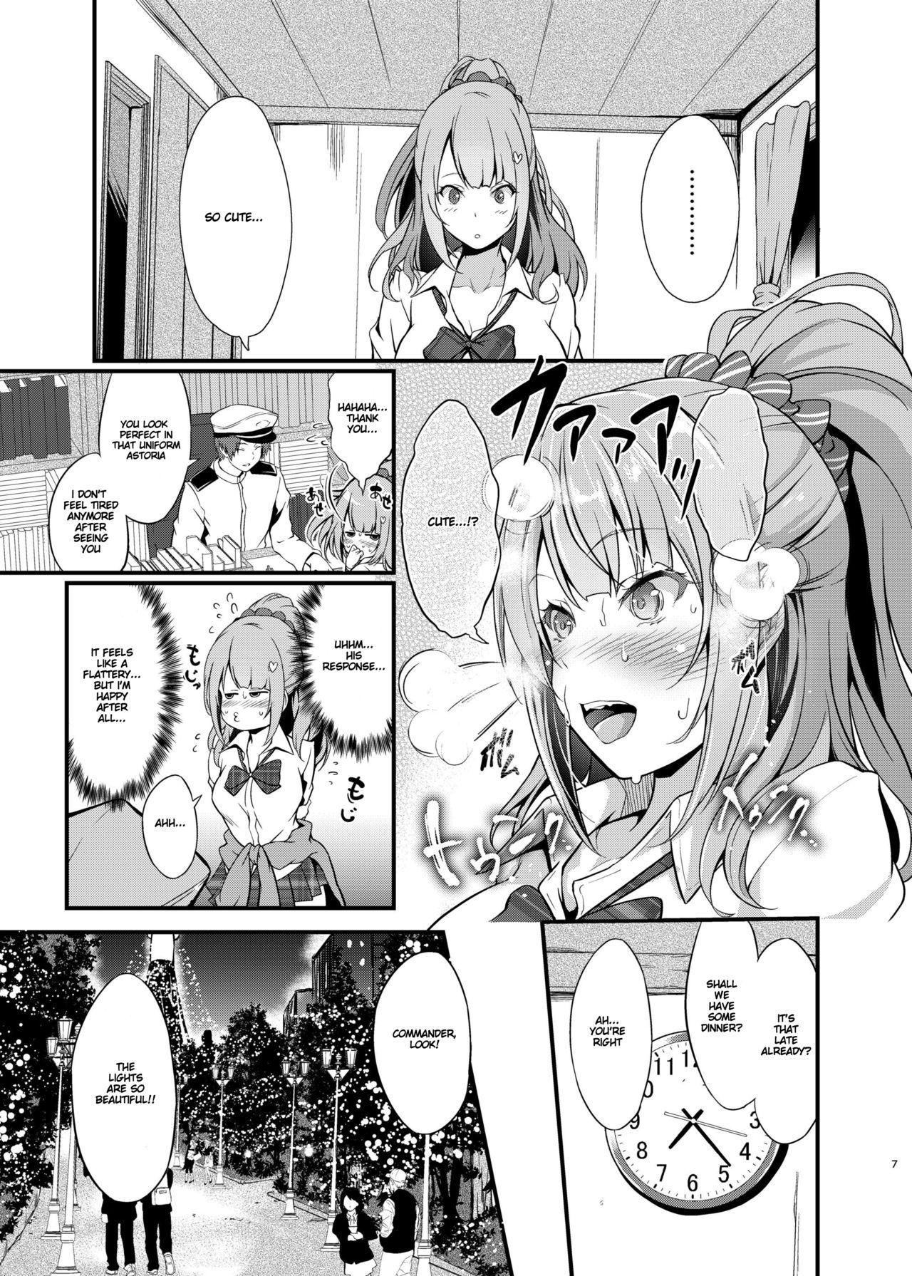 Leite Junjou Gal? Astoria to Illumination Date | Innocent gal? An illumination date with Astoria - Azur lane Gay Porn - Page 7