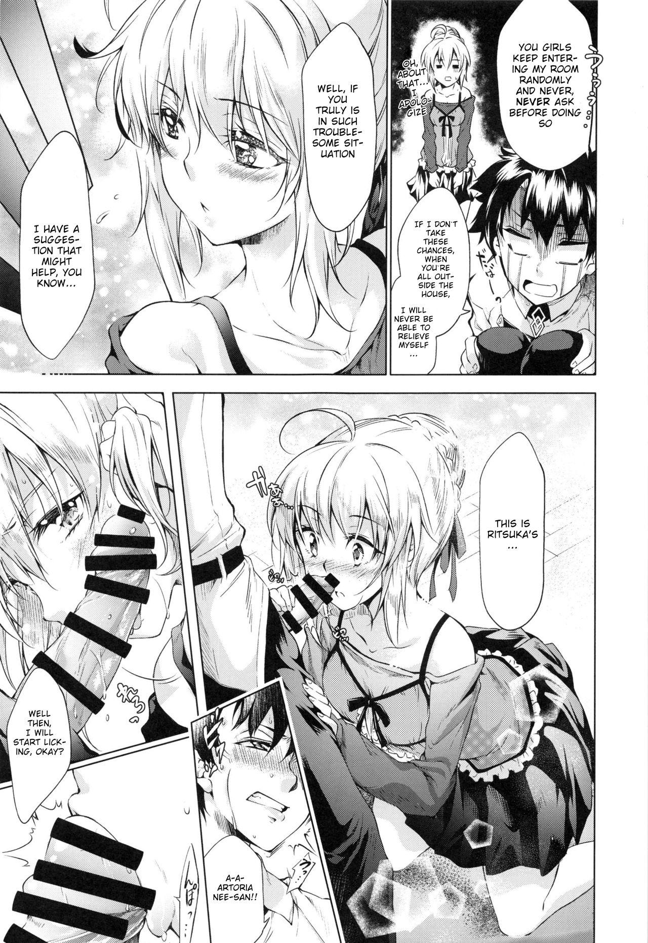 Gag Pendra-ke no Seijijou | The sexual situation of the Pendragon house - Fate grand order Eat - Page 10