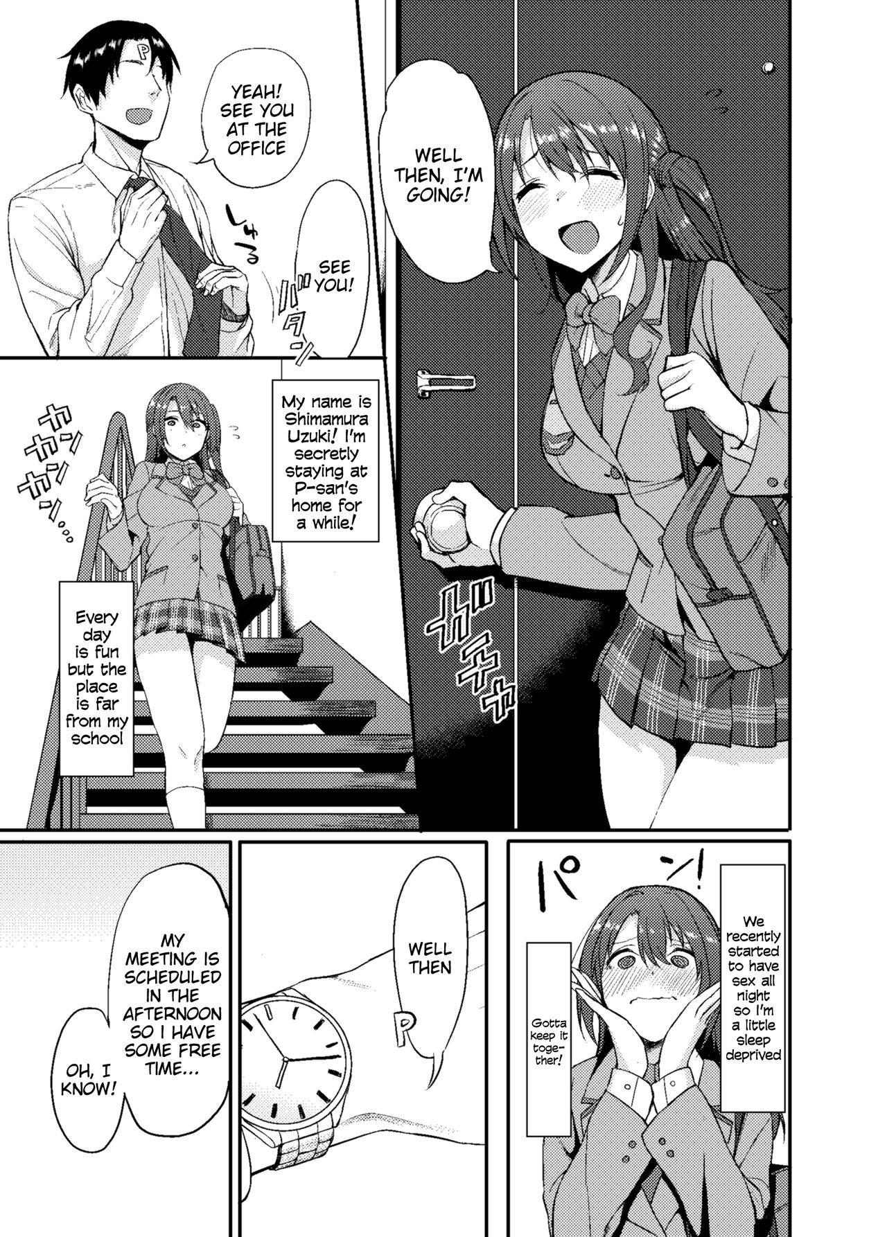 College Shimamuraifu! - The idolmaster Licking Pussy - Page 5
