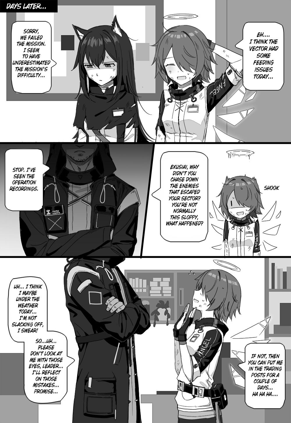 Trap Impotent Fury pg 23-34 - Arknights Shorts - Page 3