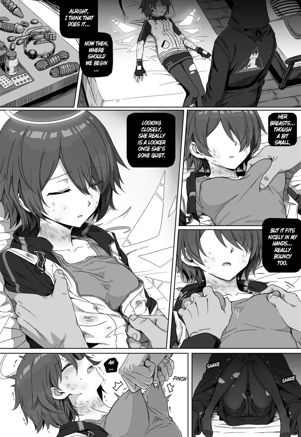 Hugecock Impotent Fury pg 23-34 - Arknights Top - Page 9