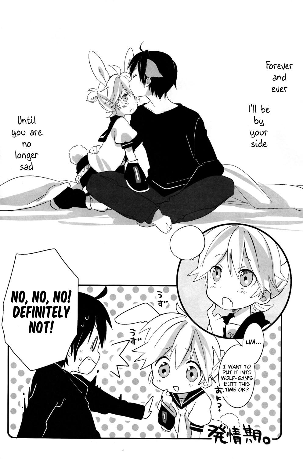 Instagram [Hey you! (Non)] Ookami-san to Usagi-chan (Vocaloid) [English] {Chin²} - Vocaloid  - Page 32