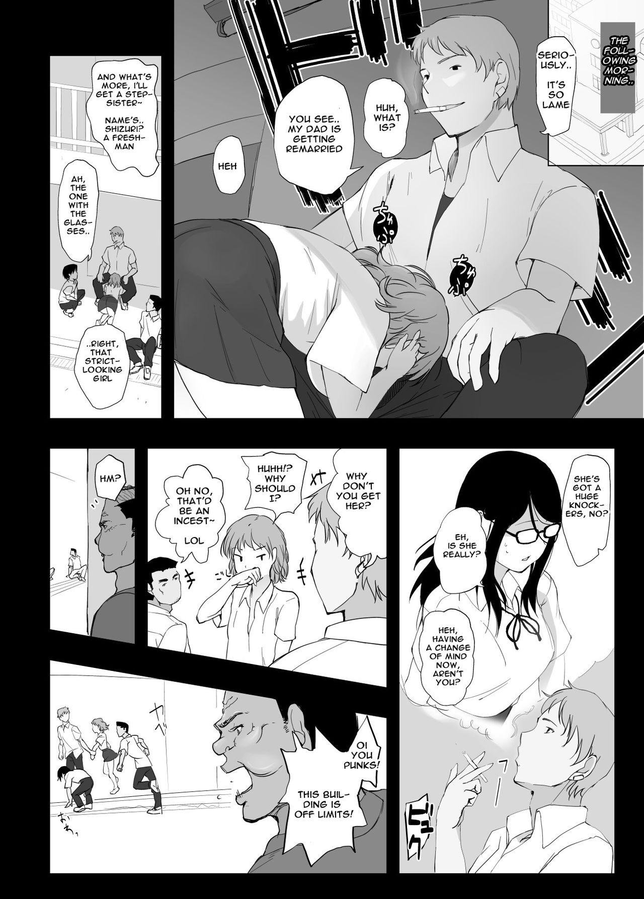 Blackdick Kanojo to Senpai ga Kazoku ni Natta hi - Original Ball Licking - Page 6