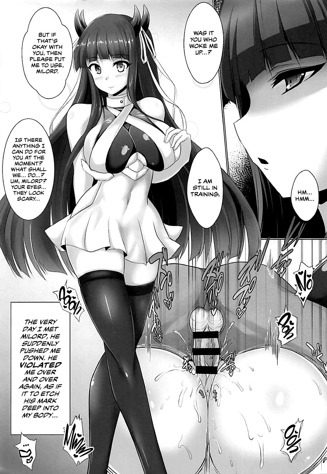 Teenpussy Nanitozo Otsukai kudasai Aruji-dono | I Implore You. Please Use Me, Milord - Azur lane Hard Core Sex - Page 2