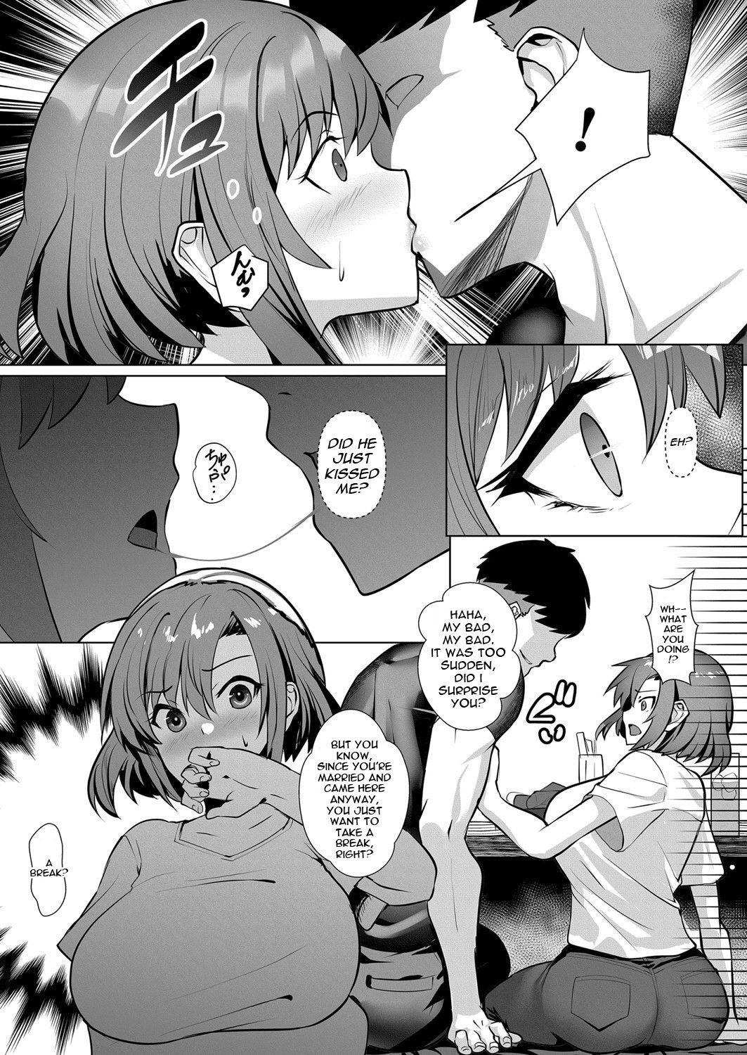 Eating Pussy Nagasare Futei Tsuma | Unfaithful Wife Got Carried Away Bigbutt - Page 5