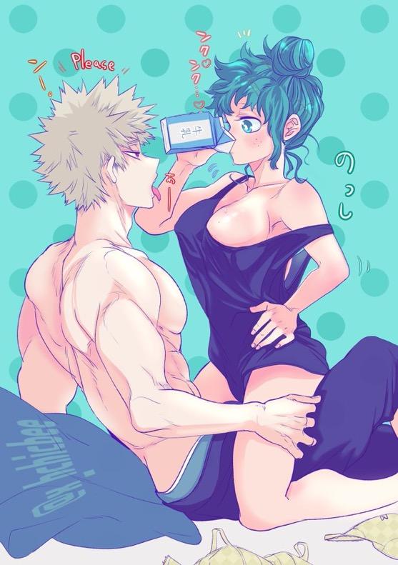 [xbee]]Hark [kusa] Katsu deku ♀ R 18/ “kawaii tte itte yo”(Boku no Hero Academia) 60