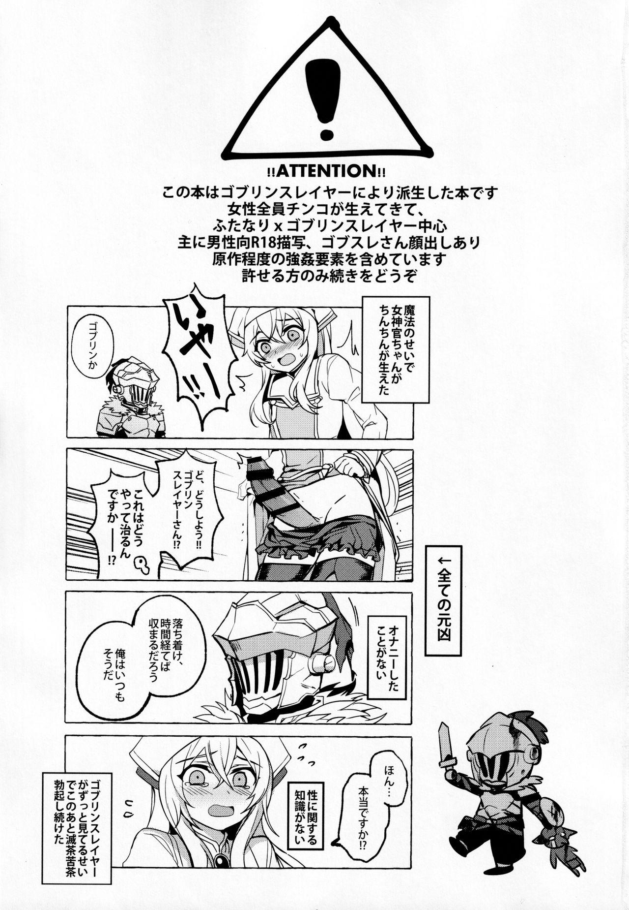 Gay Spank Goblin Slayer-san no Ero Hon - Goblin slayer Couch - Page 2
