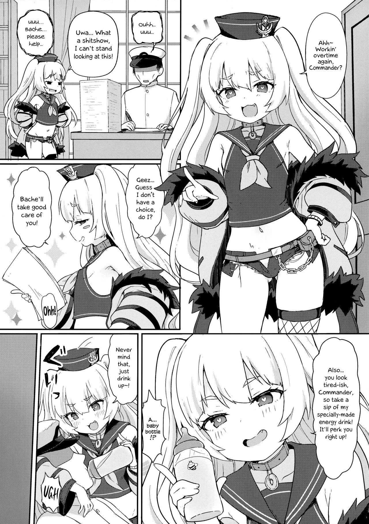 Strapon Bache ni Bacchiri Omakase! | Leave Everything To Bache! - Azur lane Dominate - Page 2