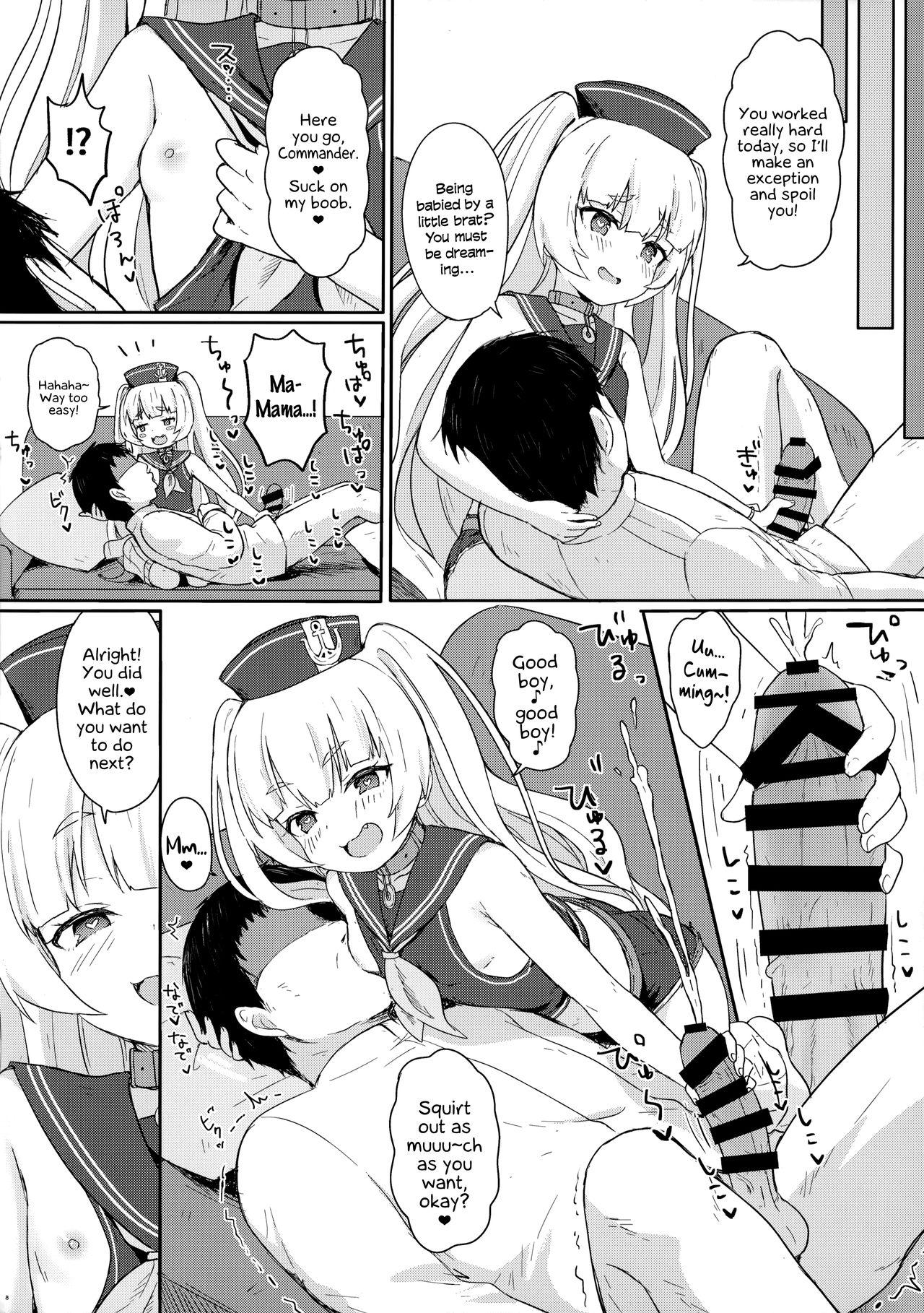 Couples Fucking Bache ni Bacchiri Omakase! | Leave Everything To Bache! - Azur lane Tanned - Page 9