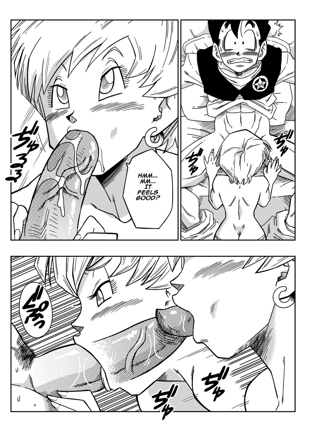 Urine LOVE TRIANGLE Z PART 1 - Gohan Meets Erasa "Let's Make A Lot Of Sex, OK? - Dragon ball z Cowgirl - Page 10