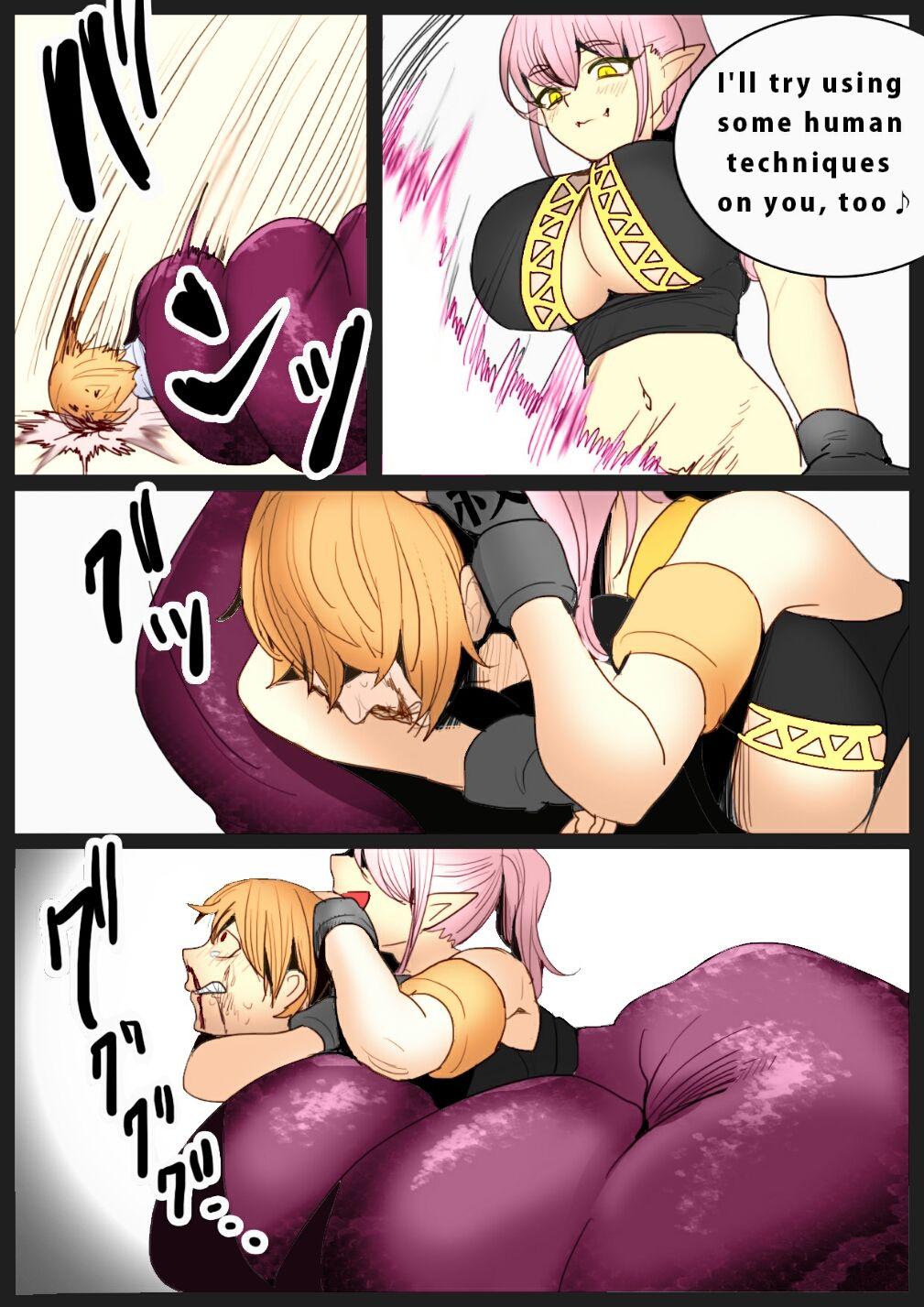 Gay Cash The Nation of Head Scissors (Toppogi)] Girls Beat! -vs Lamia- Stroking - Page 8