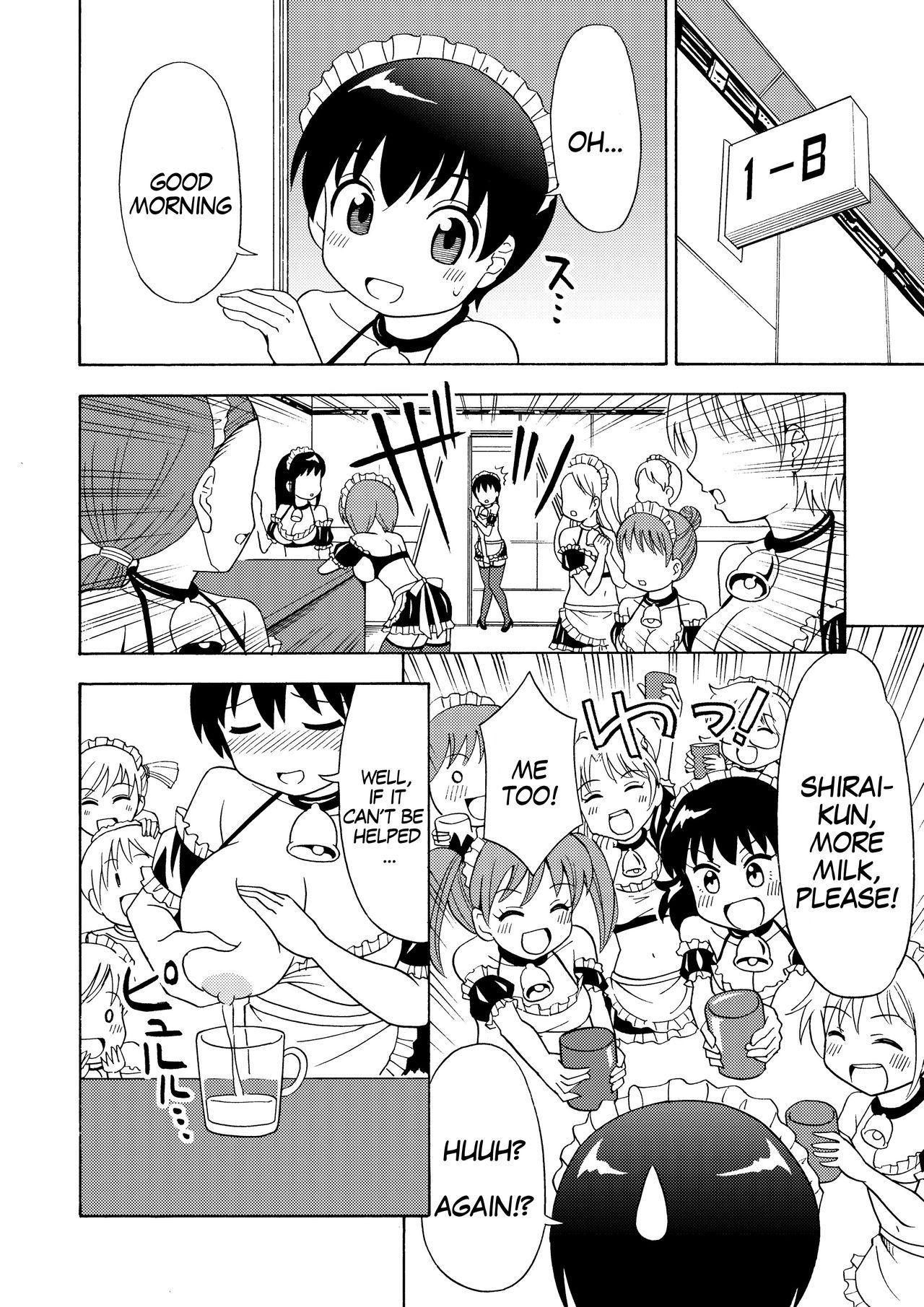 Clothed Boku no Milk o Meshiagare 2 - Original Bokep - Page 7