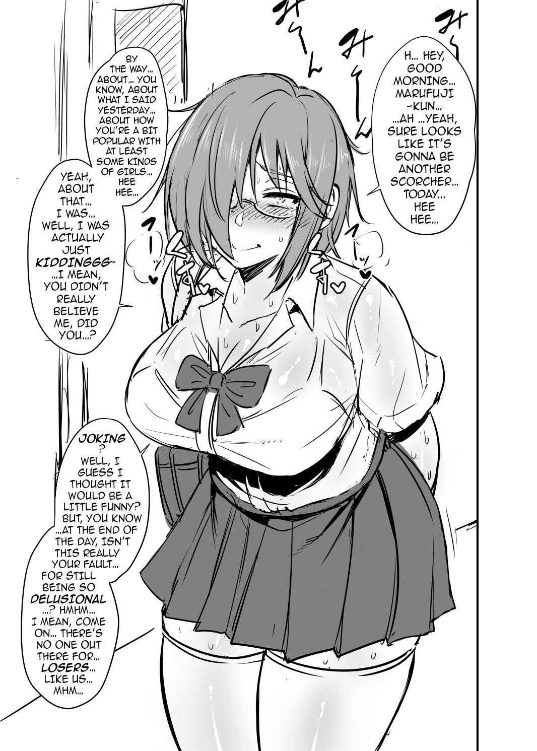 Shecock Nekura Megane ♀ | The Creepy Glasses Girl - Original Sloppy Blow Job - Page 4