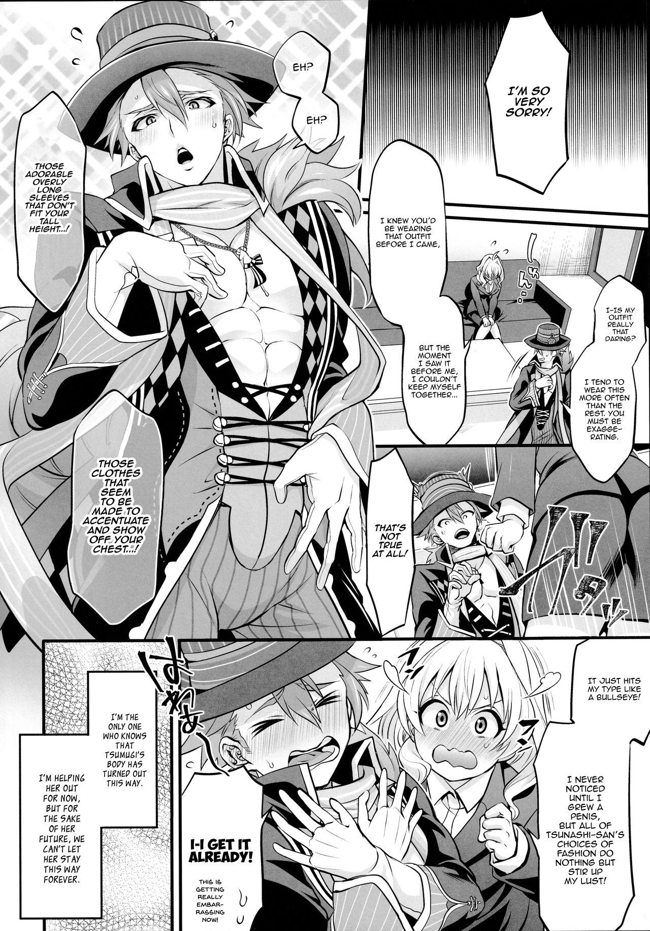 Private Sex Watashi no Ochinchin ga Amaeta Gatterun Desu! | My Penis Wants to Fawn on Him! - Idolish7 White Girl - Page 4