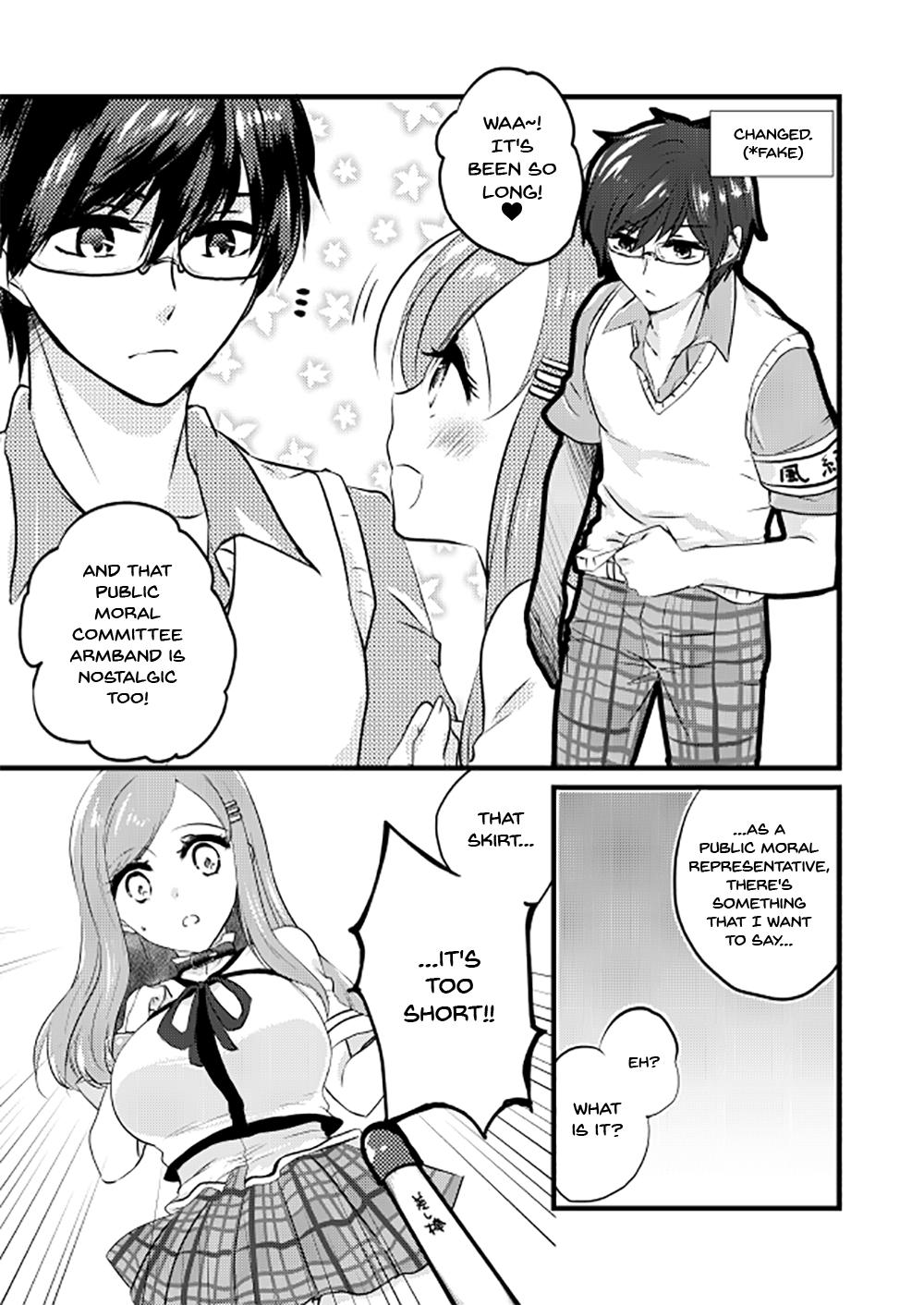Huge Tits E!? Skirt ga Mijikasugi? Sensei mitai na Koto Iwanaide yo, Fate! | Huh!? My Skirt Is Too Short!? Don't Talk Like You're My Teacher, Fate! - Star ocean Asians - Page 5