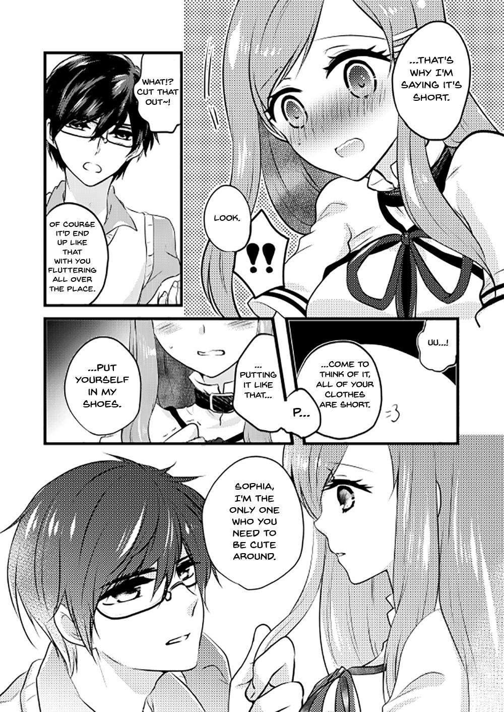 Shesafreak E!? Skirt ga Mijikasugi? Sensei mitai na Koto Iwanaide yo, Fate! | Huh!? My Skirt Is Too Short!? Don't Talk Like You're My Teacher, Fate! - Star ocean Dominate - Page 7