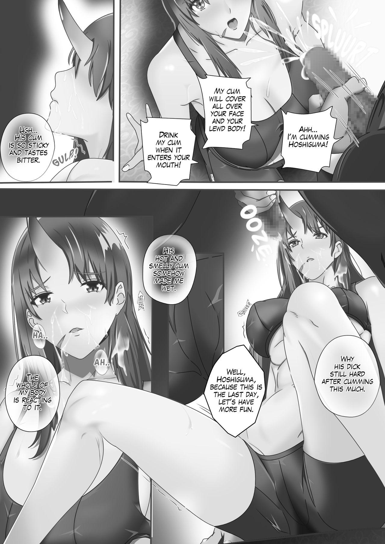 Gaycum Hoshiguma's Secret Contract - Arknights Doggystyle Porn - Page 6
