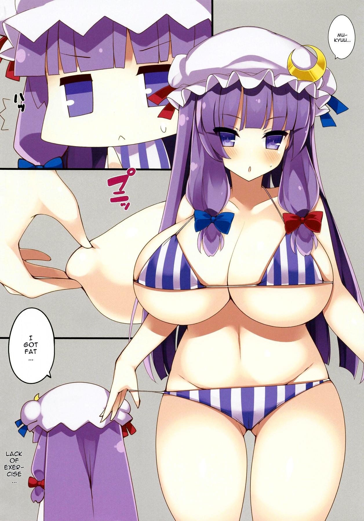 Gay Uncut (Reitaisai 15) [Mujitan (Tsumugie)] Oppai no Ookina Patchouli-san ga Suki desu | I Love Big-Breasted Patchouli (Touhou Project) [English] {Doujins.com} - Touhou project Femdom Porn - Page 3