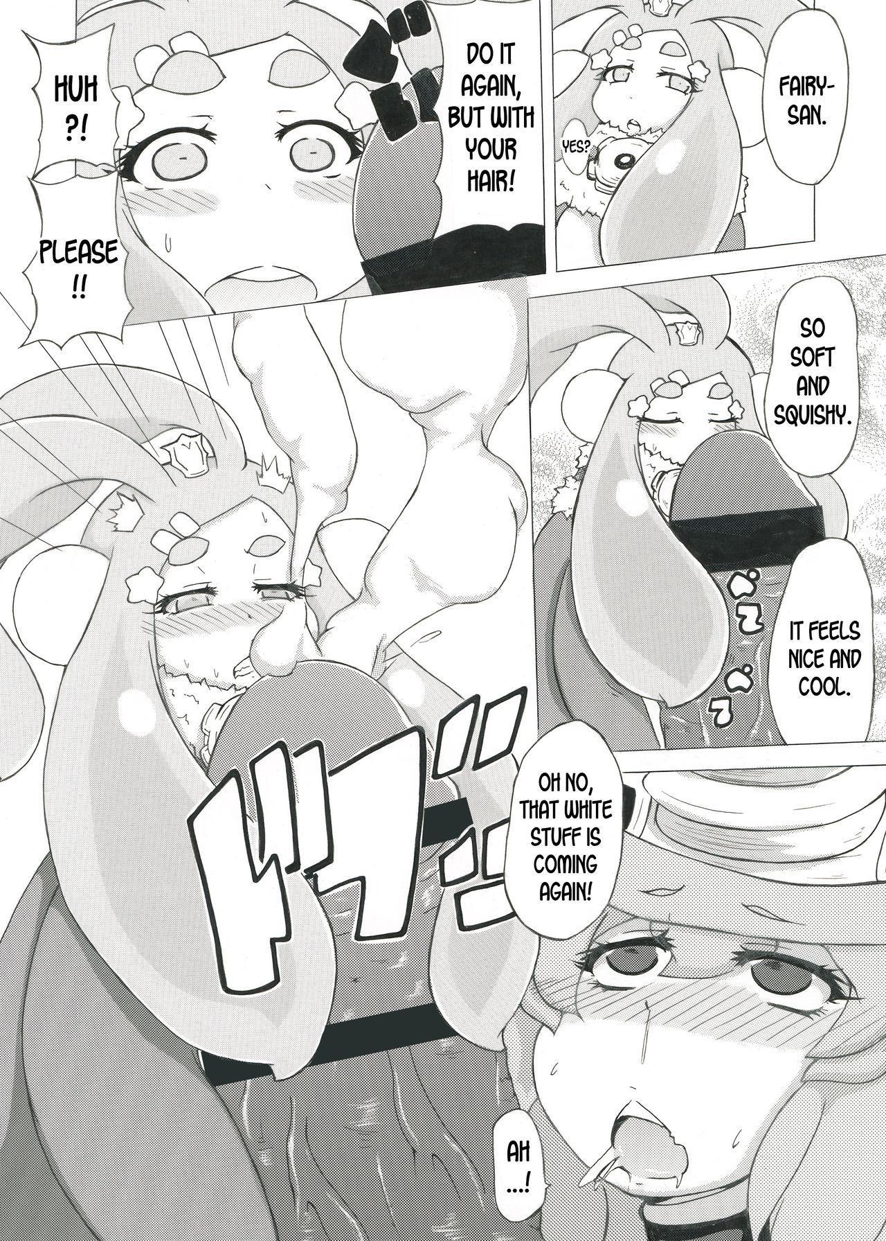 Highheels Futanari Dragon and Her Fairy Onahole Kissing - Page 6
