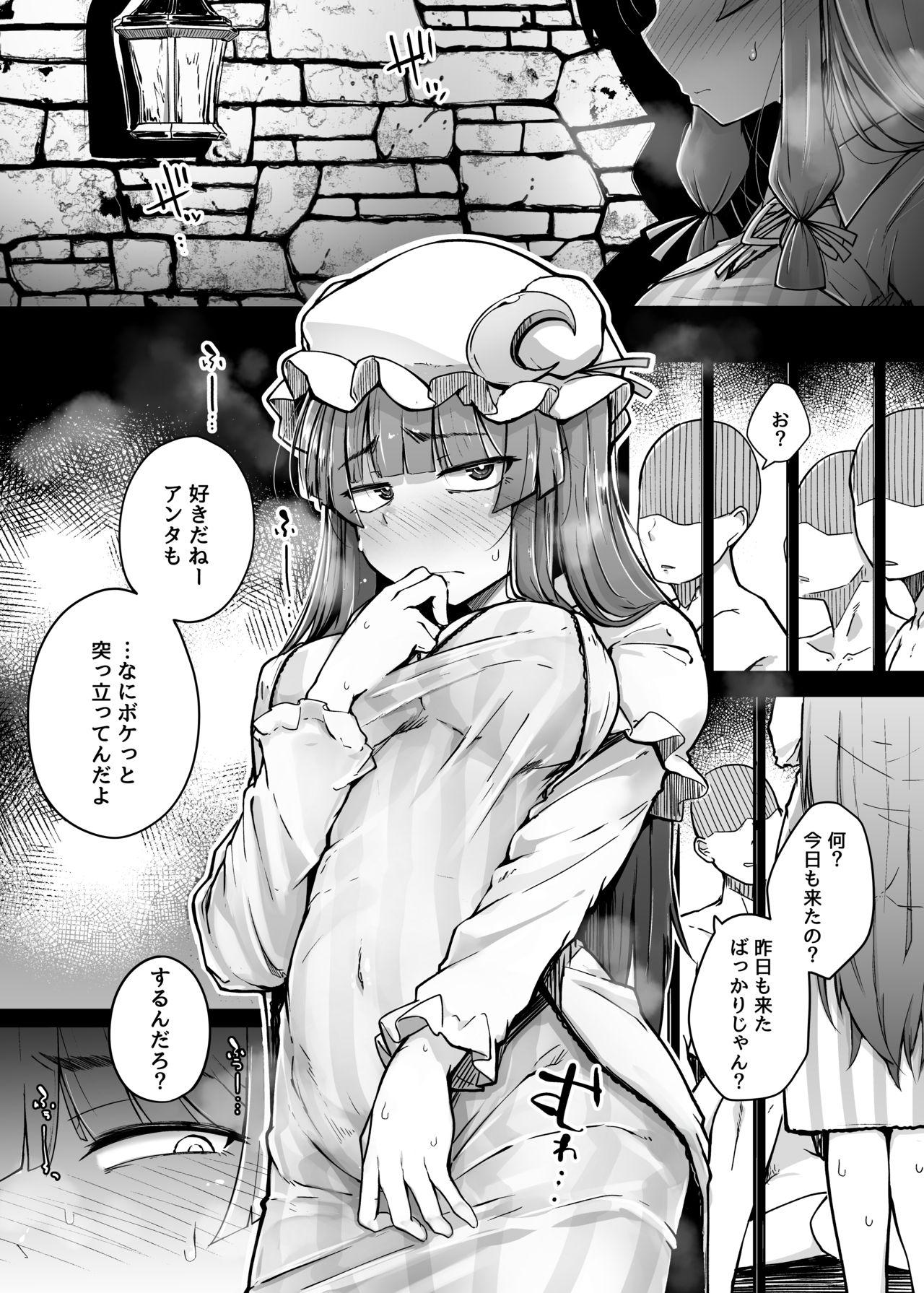 Ex Girlfriends Ana to Muttsuri Dosukebe Daitoshokan 3 - Touhou project Hindi - Page 3