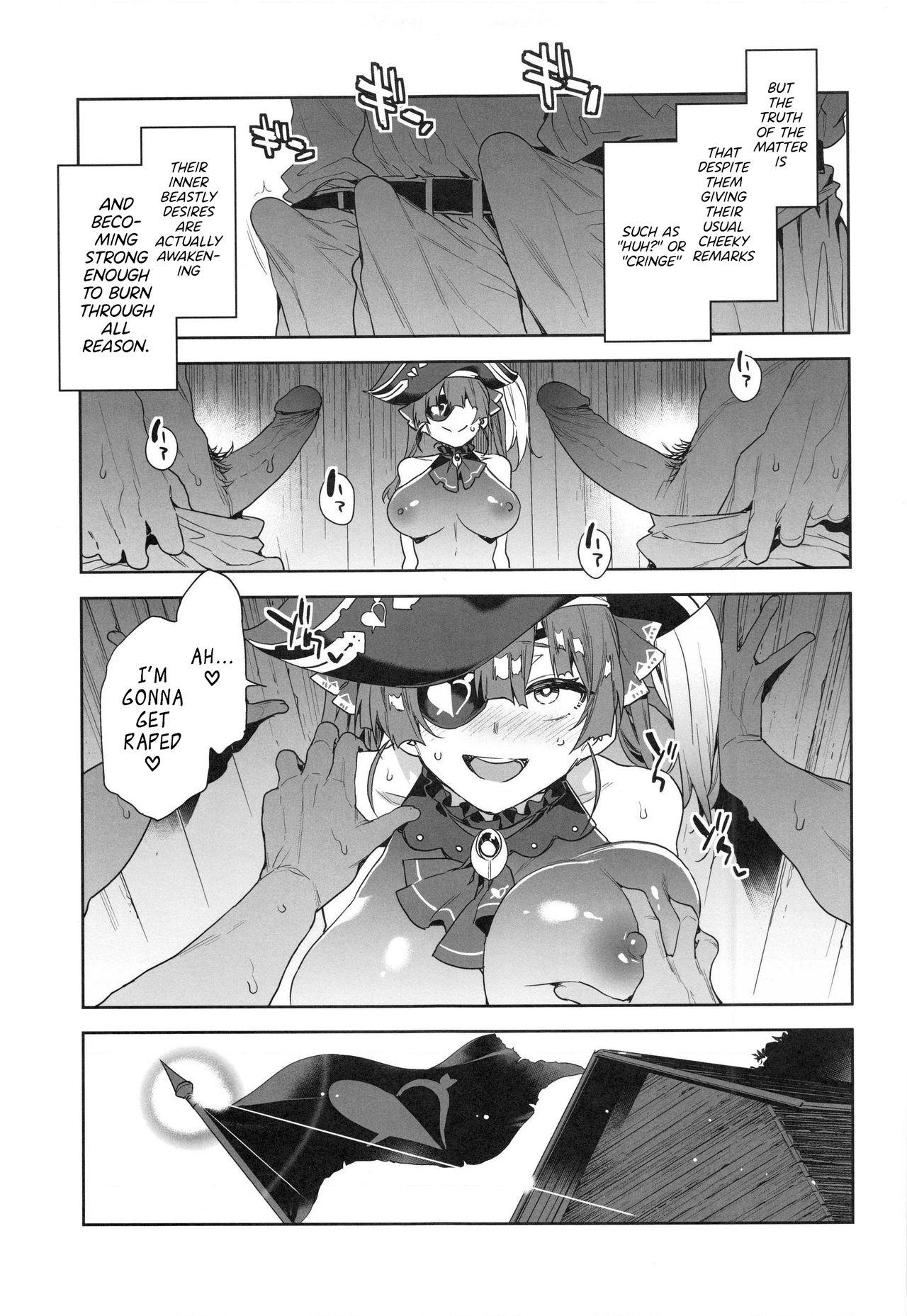 Room Marine Senchou wa Hi Goui no Ue de Wakarasaretai | Captain Marine Wants to be Raped in a Non-Consensual Manner - Hololive Ride - Page 10