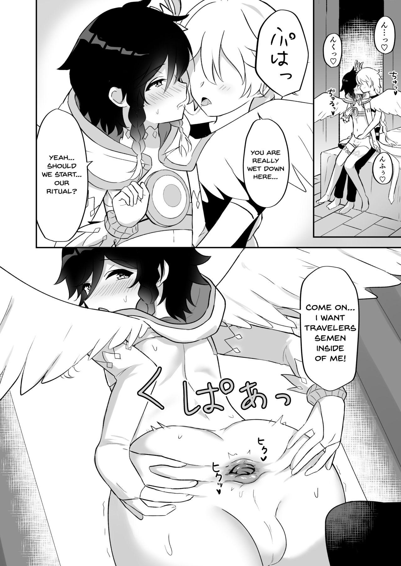 Milf Porn [Takama] Barbatos-sama no Shito ni Narimasu | I Will Become an Apostle of Barbatos-sama! (Genshin Impact) [English] - Genshin impact Anal Fuck - Page 10