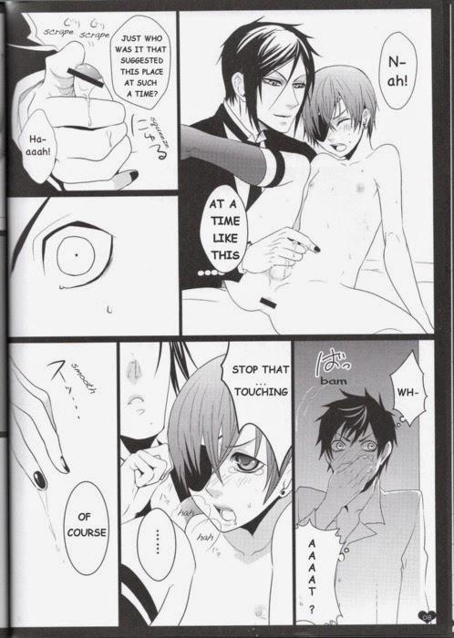 Outdoors I make the adult a toy and play - Black butler | kuroshitsuji Spain - Page 8