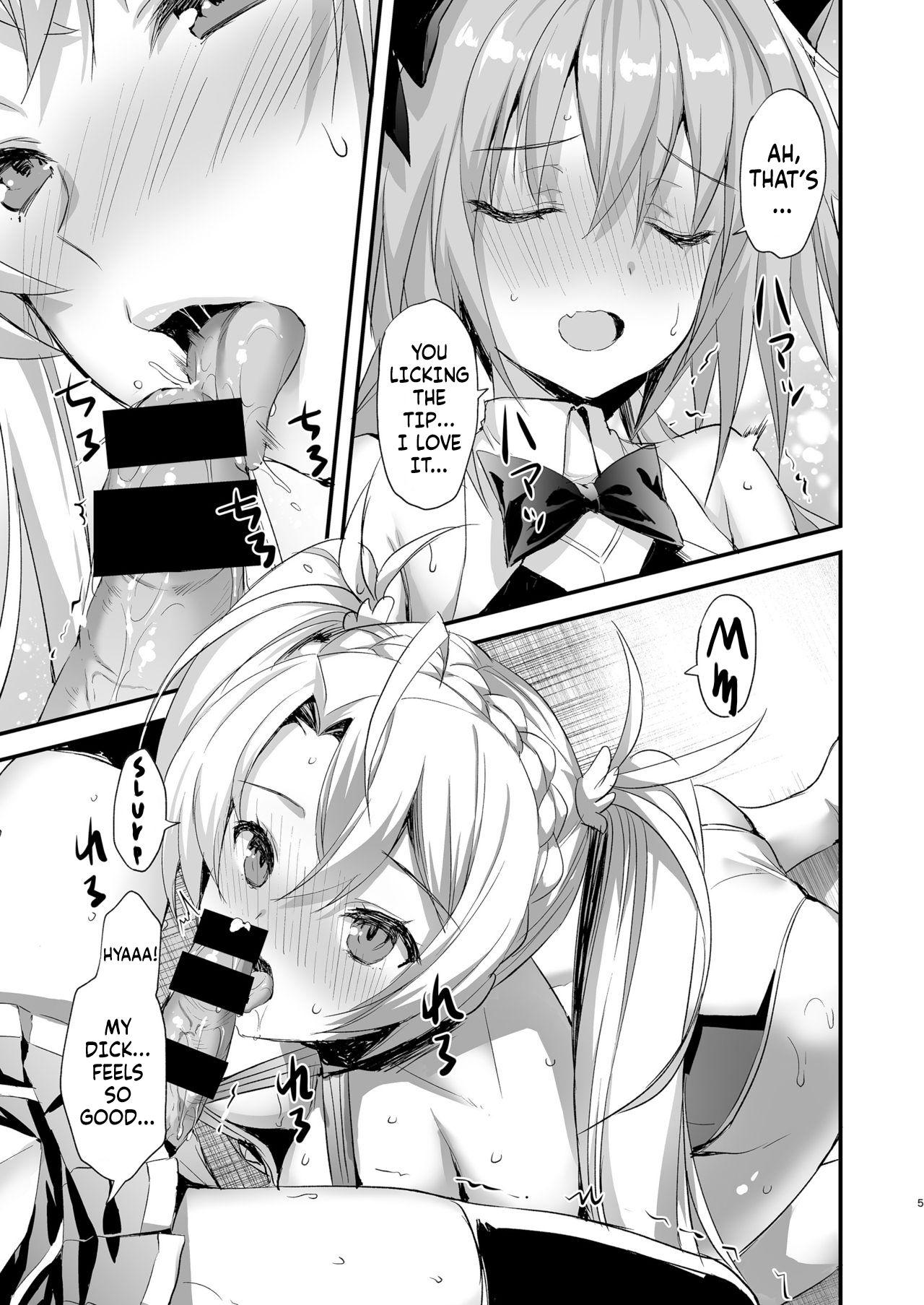 Trio Astolfo Shiboritori | Milking Astolfo - Fate grand order Lips - Page 4