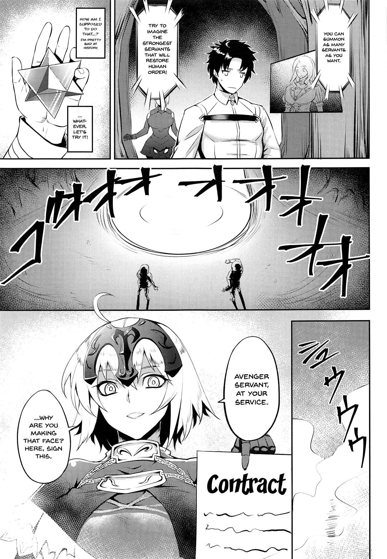 Huge Sugao no Mama no Kimi de Ite | Together With You Showing Her True Face - Fate grand order Trans - Page 3