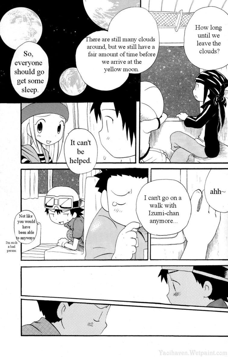 Safado Hana mo Arashi mo Fumikoete | To Overcome Flowers and Storms - Digimon frontier Hair - Page 9