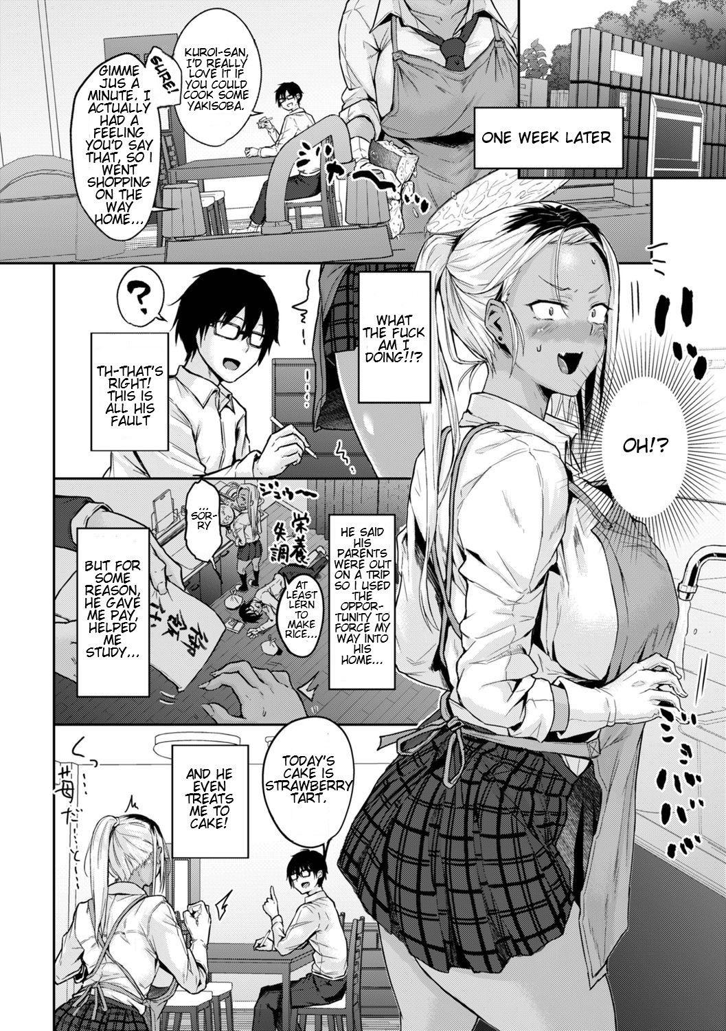Gay Bareback Kuroi-san wa Kashikoi Stepbro - Page 2