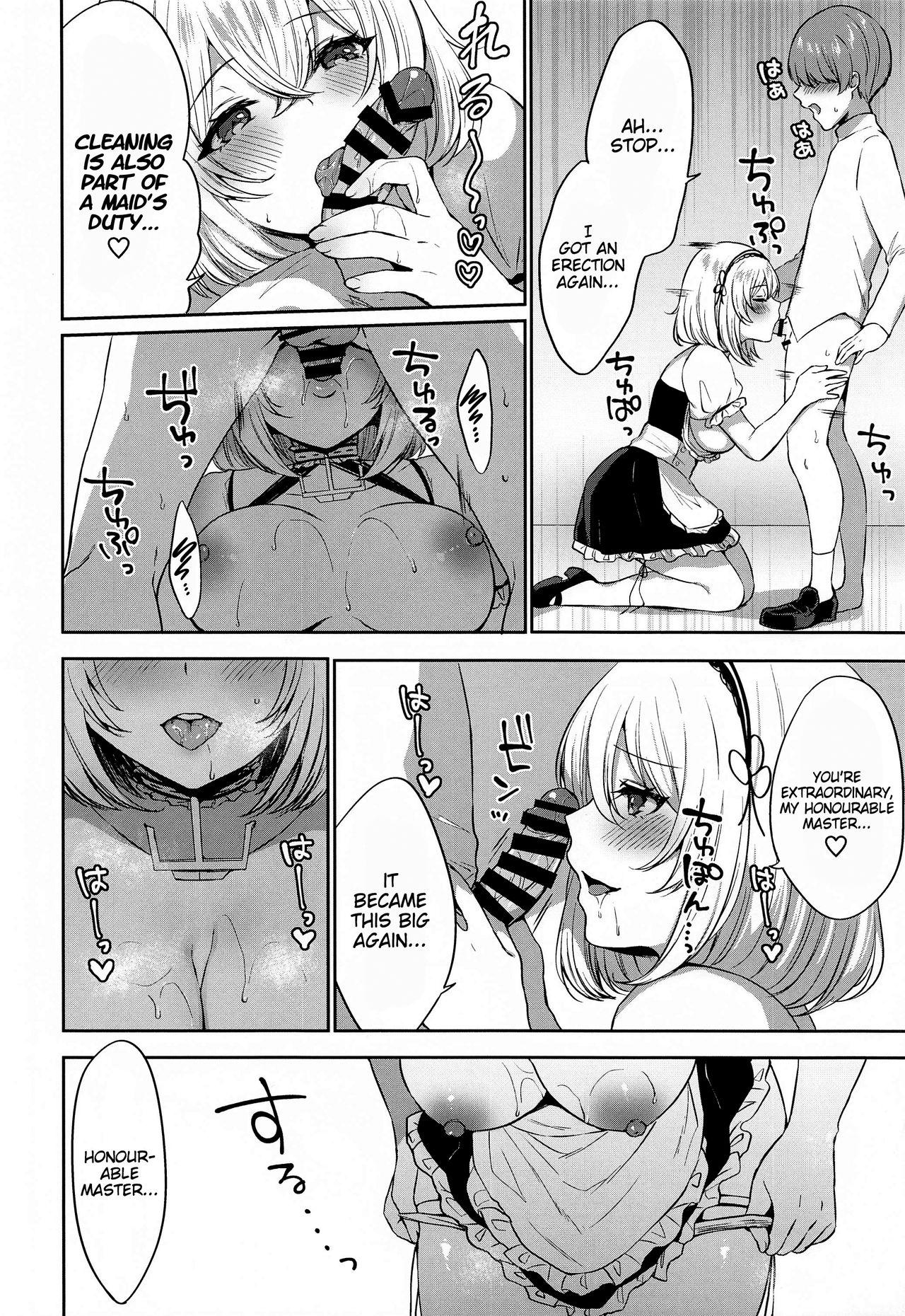 Prostitute Ponkotsu Maid to OneShota Ecchi - Azur lane Doggy Style Porn - Page 9