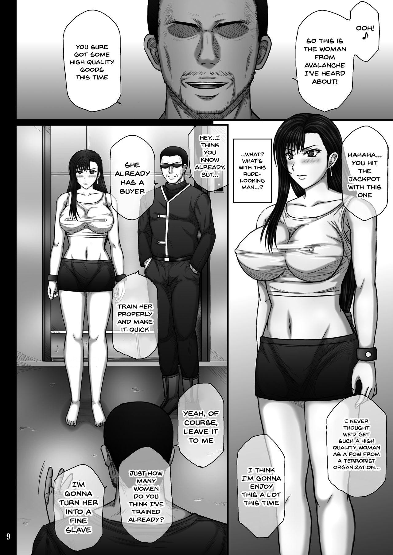 Cheating Fukujuu no Materia | Materia of Submission - Final fantasy vii Interracial Sex - Page 8