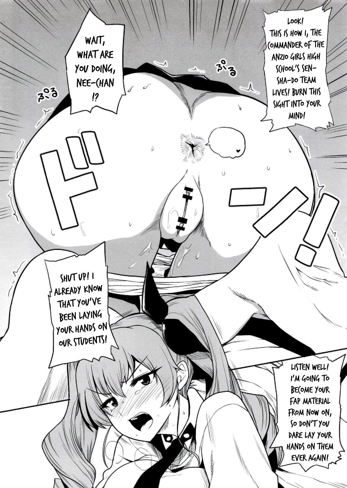 Rough Fuck Raise wa Duce no Otouto ni Naritai | I Want To Become Duce's Little Brother In The Future! - Girls und panzer Masterbation - Page 10