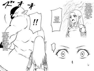 Haiboku Elf no Onna Kishi Orc Ryoujoku, Soshite... | A Female Elf Knight Gets Assaulted By An Orc, And Then... 9