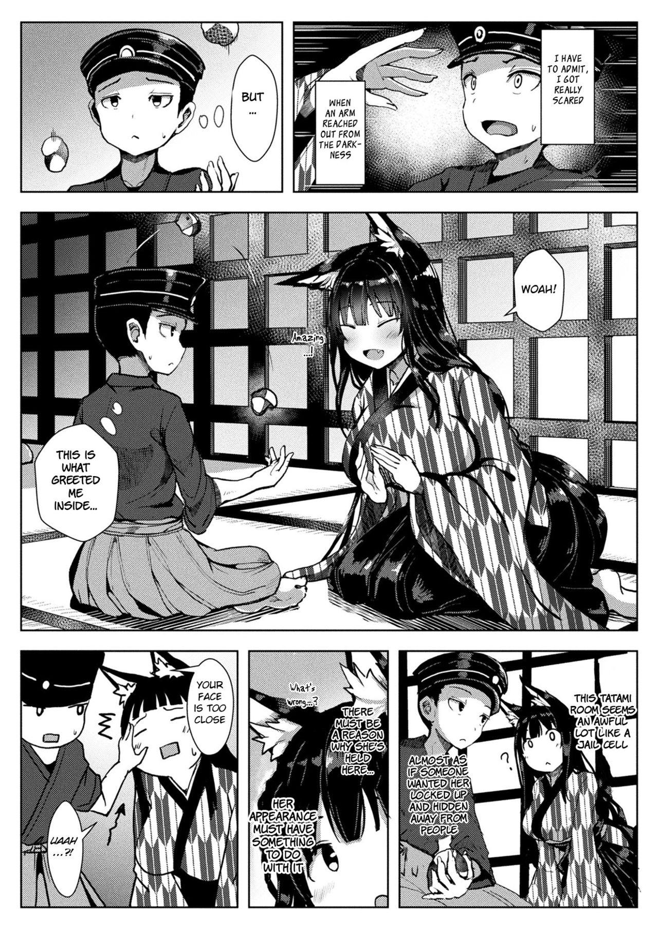 Gay Reality Zashikirou no Kitsunemimi-chan Bound - Page 3