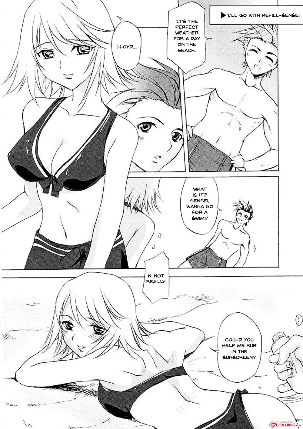 Rola Tales of Seaside - Tales of symphonia Gay Kissing - Page 3