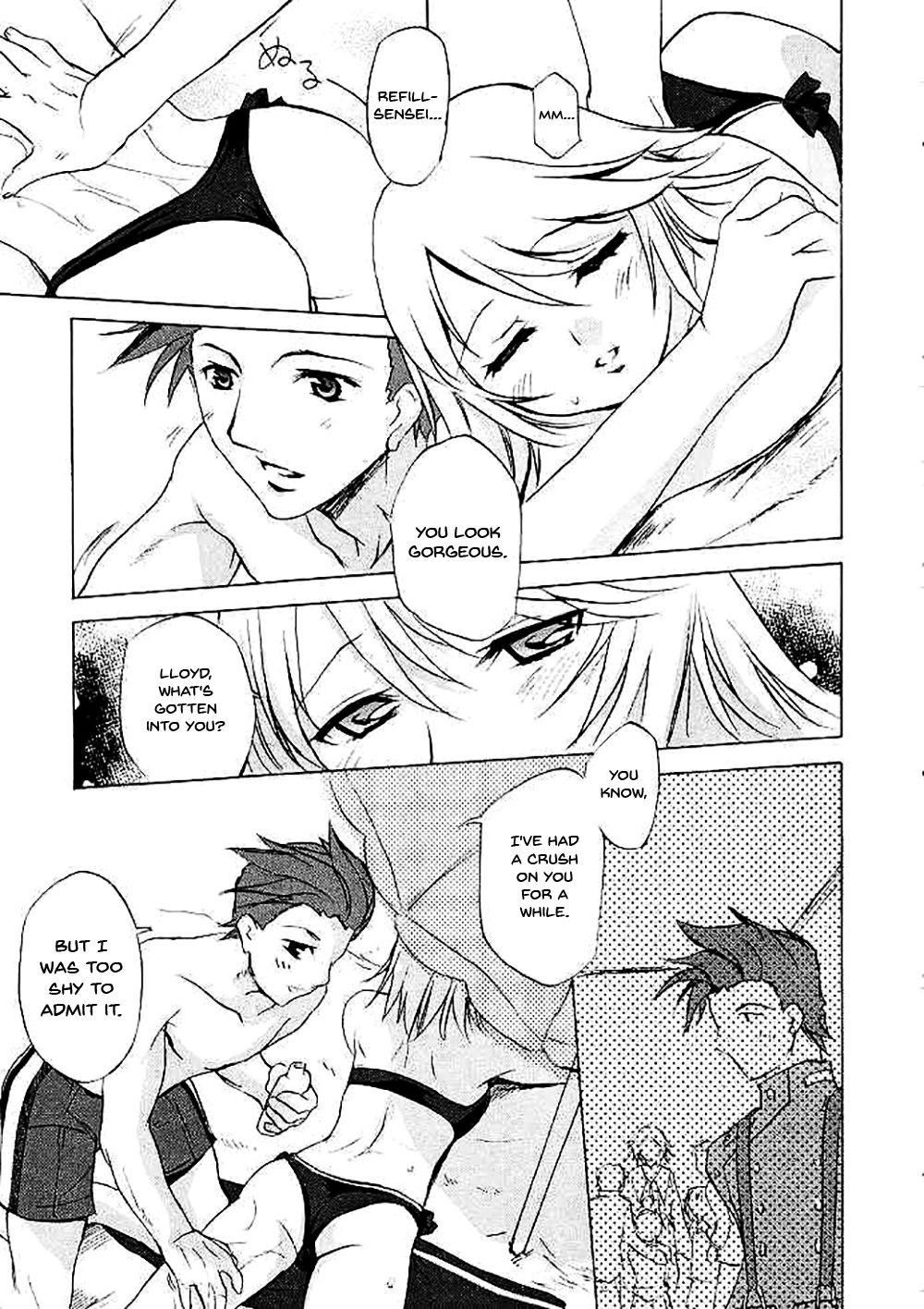 Rola Tales of Seaside - Tales of symphonia Gay Kissing - Page 4