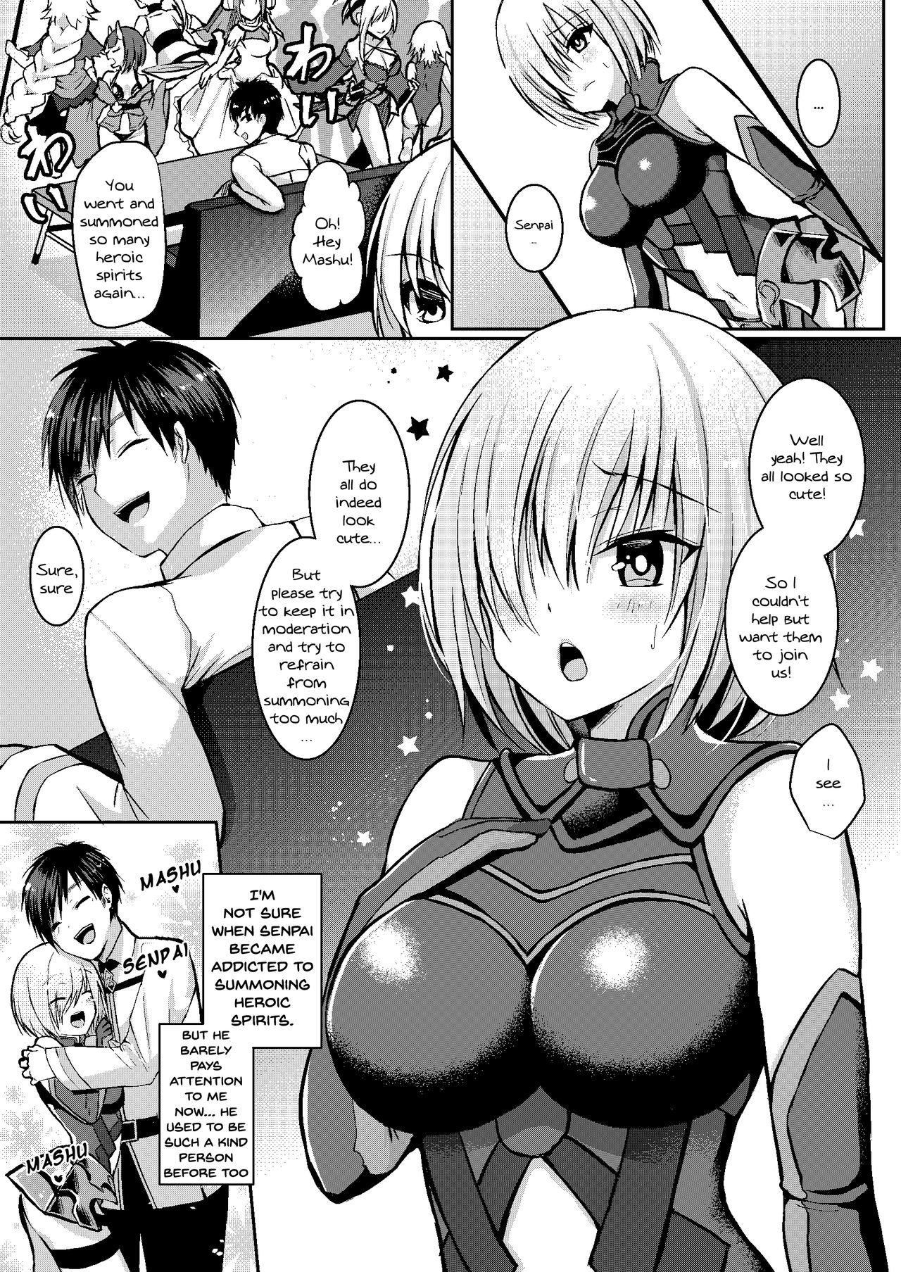 Euro Senpai ga Sabishiku Saseru kara Ikenain desu yo? | You Wouldn't Want Your Senpai To Feel Lonely, Right? - Fate grand order Amateur Sex - Page 2